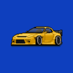 Pixel Car Racer IPA MOD (Unlimited Money) IOS